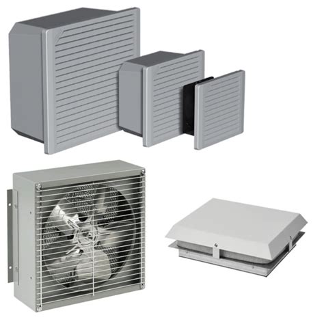 electrical enclosure exhaust fan|electrical enclosure vents and fans.